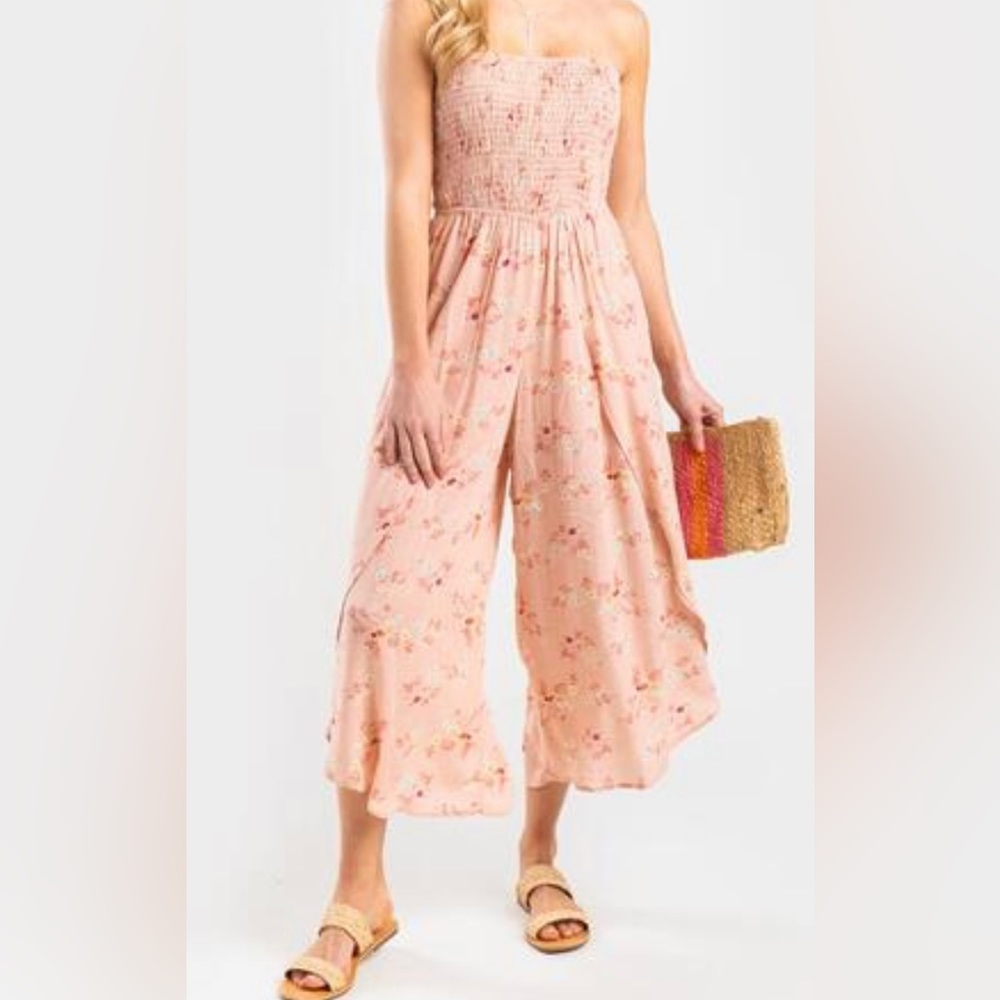 Francesca’s smock jumpsuit NWT